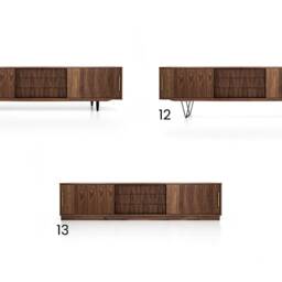 Mid-Century Sideboard, Dresser, Commode, Credenza Made Of Walnut Vaneerlivlo O-S02 - thumbnail 2