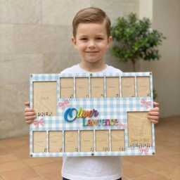 Personalized School Years Photo Frame, Pre K To Graduation Picture Custom Name Frame - thumbnail 4