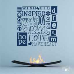 Nursery Wall Decal Inspirational Quote, Girl's Room Decor - thumbnail 1