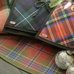 Limited Edition Old Canadian Plaid Christmas Tree Skirt - thumbnail 3
