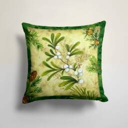 Pinecone Cushion Cover/Christmas Pillow Cover/New Year Gift Cover/Red Green New Decoration - thumbnail 3