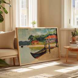 Bangladesh Landscape Print South Asia Travel Wall Art - thumbnail 2