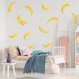 Bright Big Banana Wall Decals, Eco-Friendly Decals For Happy Homes - thumbnail 1