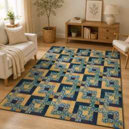 Golden Harvest Quilt Pattern - Cozy Fall Patchwork Throw - PDF Download - thumbnail 4