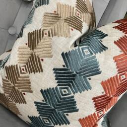 Harlequin Kalimba Decorative Cushion Covers For Sofa, Bed, Bay Window, Chair, Living Room, Or Dining Embroidered - Geometric - thumbnail 2