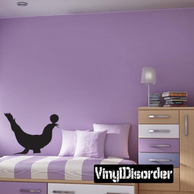 Circus Seal Vinyl Wall Decal Or Car Sticker - Mv004Et - image 1