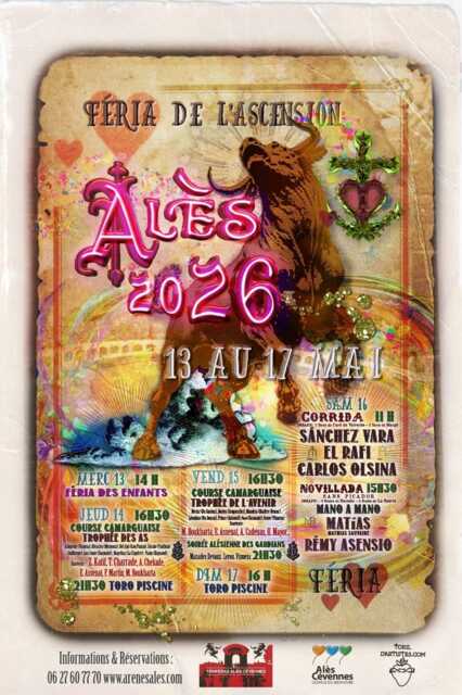 N??mes Feria 2025 Poster - Limited Edition Artwork Of Pentecost & Vendanges Aficionado Gift - image 1