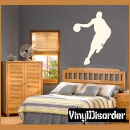 Basketball Vinyl Wall Decal Or Car Sticker - Basketballal011Et - thumbnail 1