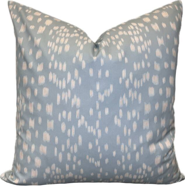 Brunshwig & Fils Les Touches Reverse Mist Cushion Cover Pillow Double Sided - image 1