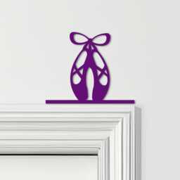 Door Topper Ballet Shoes Various Colours Top Of Decorative Sign - Sign, Novelty Wall Decor, Frame Art, Art - thumbnail 4
