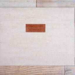 Linen Address Book Handmade Home Office Organizer, A-Z Tabs - thumbnail 2