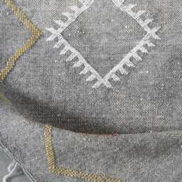 Yellow Moroccan Cactus Silk Rug Handwoven Berber Tribal Throw 3x5 Ft - thumbnail 4