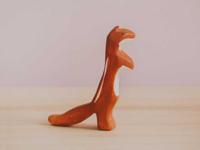 Wooden Meerkat, Suricate, Handmade Animal, Montessori Toys, African Animals, Waldorf Christmas Gift, Zoo Toy - image 1