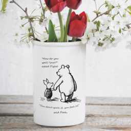 Winnie The Pooh Quote Personalised Mother's Day Ceramic Vase - Cute Gift For Mum, Mummy, Mam - thumbnail 3