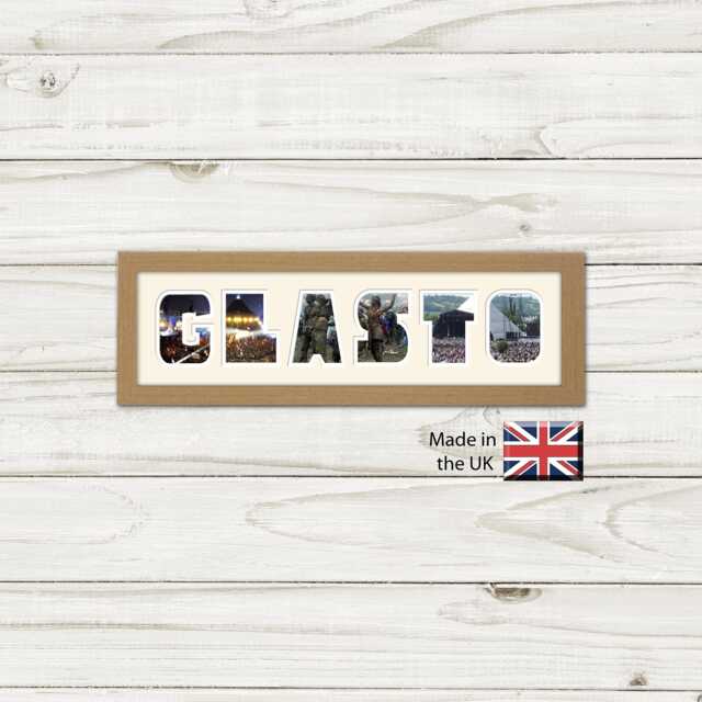 Glasto Photo Frame Glastonbury 1346 Photos in A Word - image 1