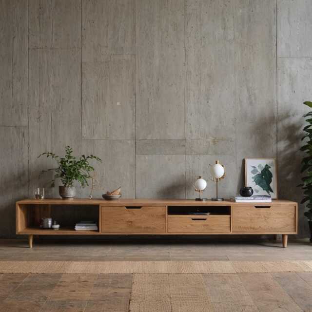 "Walnut Lowboard ""Livorno" - image 1