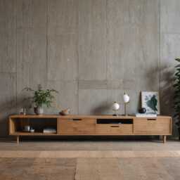 "Walnut Lowboard ""Livorno" - thumbnail 1