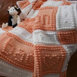 Moon Pattern For Crocheted Blanket - thumbnail 2
