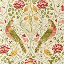 William Morris, Seasons By May, Cushion Cover Arts & Crafts Linen Throw Pillow - thumbnail 3