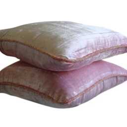 "Designer Light Pink Euro Pillowcase 24""x24""/26""x26"