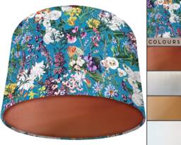 Handmade Velvet Lampshade Floral Country Home Decor