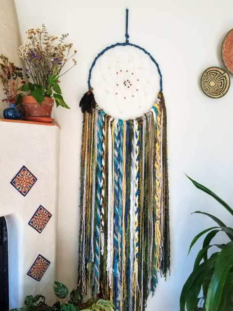 Joshua Tree Mega 7Ft Long Wall Tapestry, Dreamcatcher, Bohemian, Hanging, Boho Wedding Decor, Nursery, Bedroom Home - image 1