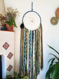 Joshua Tree Mega 7Ft Long Wall Tapestry, Dreamcatcher, Bohemian, Hanging, Boho Wedding Decor, Nursery, Bedroom Home - thumbnail 1