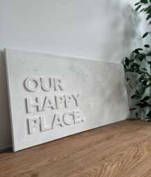 Personalise Your Canvas - Textured Wall Art 3D Hall Way/ Nursery/ Bedroom/ Home D??cor Small/ Medium/ Large/ Xl Sizes - thumbnail 1