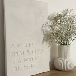 Personalise Your Canvas - Textured Wall Art 3D Hall Way/ Nursery/ Bedroom/ Home D??cor Small/ Medium/ Large/ Xl Sizes - thumbnail 2
