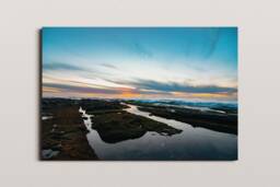 La Jolla Sunset Photo, San Diego Tide Pools, Beach House Art - thumbnail 1