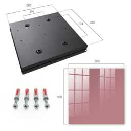 Dusty Pink Key Cabinet For Home, Industrial Box, Minimalist Backgrounds & Patterns, Lovers Of Simplicity Elegance - thumbnail 4