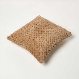 Sofia Pleated Velvet Cushion 45x45cm With Hypoallergenic Insert - Sofa - thumbnail 4