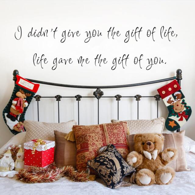 Quote For Adoptive Parents Wall Vinyl Decal I Didn't Give You The Gift Of Life - 071 - image 1