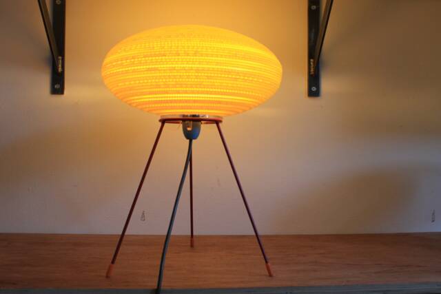 Yellow Ufo Table Lamp - image 1