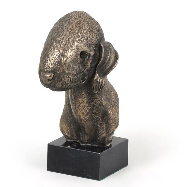 Bedlington Terrier, Dog Marble Statue, Limited Edition, Artdog. Made Of Cold Cast Bronze. Perfect Gift. Limited Edition - image 1