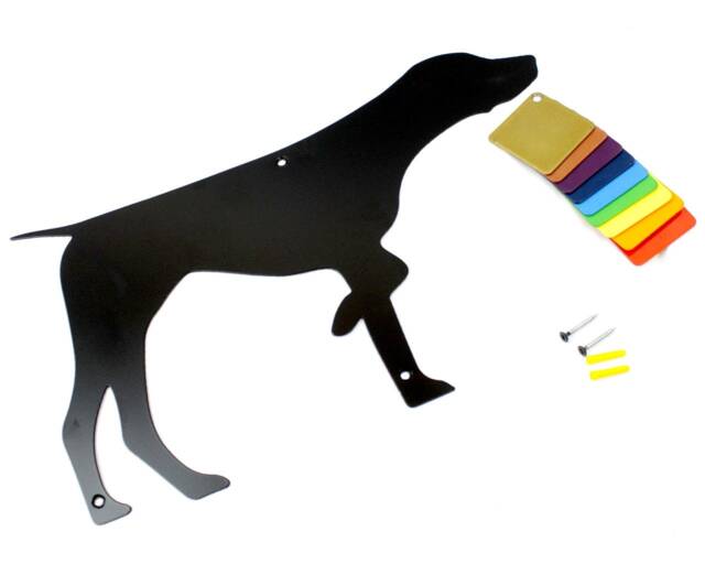 Pointer Wall Art - Metal Art, 20+ Colours, Dog Decor, Lover Gift, Personalised Silhouette, Home Decor - image 1
