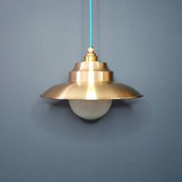 The Garrison, Handmade Solid Copper/Brass Pendant Light - thumbnail 2