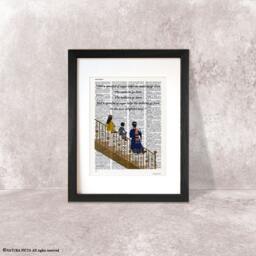 Mary Poppins Dictionary Art Print Spoonful Of Sugar Nursery Decor - thumbnail 3
