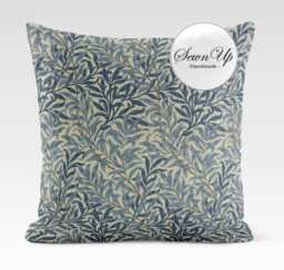 Outdoor Cushion Cover 28 Sizes William Morris Willow Bough Sea Breeze Handmade Trees Leaf Leaves Gift Waterproof Conservatory - thumbnail 1
