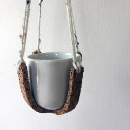 Hanging Planter - Cork - thumbnail 3