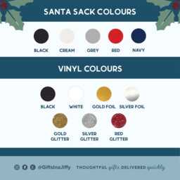 Personalised Christmas Sacks, Small Large Xmas Toy Gift Bags, Kids & Adults Santa Sack, Family Stockings, Eve Bag - thumbnail 3