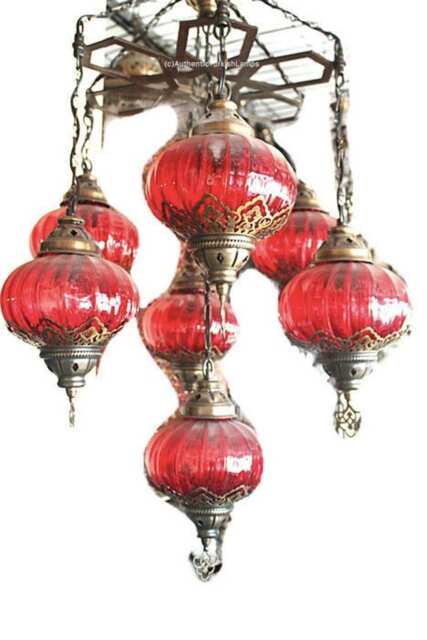 Chandelier Lamp, Light, Moroccan Light, Moroccan Lighting, Turkish Light, Moroccan Lamp, Moroccan Pendant, Moroccan Lantern - image 1