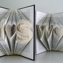 Boyfriend Anniversary Gift - Girlfriend Gifts Unique For Couple Him Her 1st Paper Monogrammed Wedding - thumbnail 2