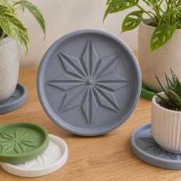 Plant Drip Tray Modern Pot Coaster - thumbnail 1