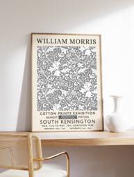 William Morris Print, Exhibition Poster, Vintage Wall Art, Textiles A1/A2/A3/A4 - thumbnail 1