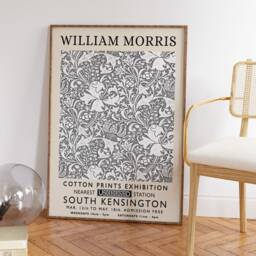 William Morris Print, Exhibition Poster, Vintage Wall Art, Textiles A1/A2/A3/A4 - thumbnail 2