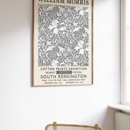 William Morris Print, Exhibition Poster, Vintage Wall Art, Textiles A1/A2/A3/A4 - thumbnail 3