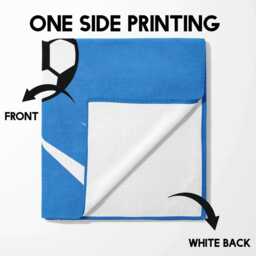 Personalised Custom Name Colour Football Strike Kids Soft Highly Absorbent Beach Bath Sheet Towel Decoration Family Pet His Her Gift - thumbnail 3