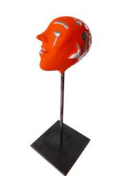 Head Sculpt in Nimble Orange & Silver