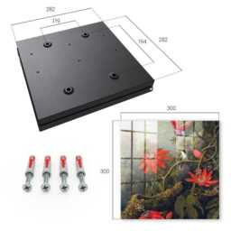 The Exoticism Of Nature Wall Mounted Key Cabinet, Green Box For Home, Painterly Nature, Lovers And - thumbnail 4